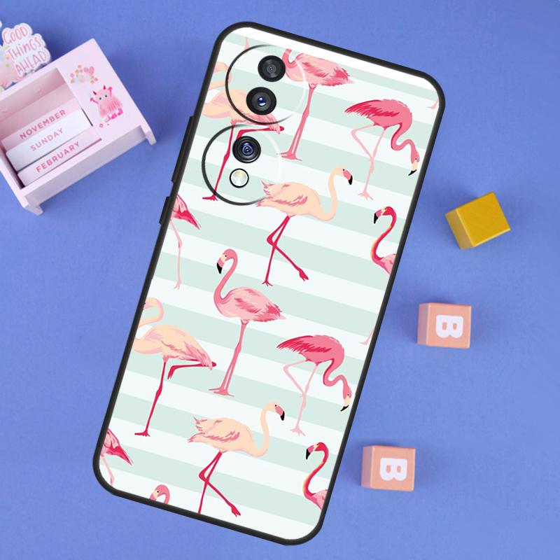 Flamingo Case For Honor X9d X9a X9b X9c X8b X8c Win RT 200 400 Pro 70 90 Magic 7 Lite 5 6 8 Pro Cover