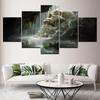 Canvas Painting Art Station Skull Cave 5 Pieces Canvas Wall Art Painting Modular Wallpapers Poster Print living room Home Decor