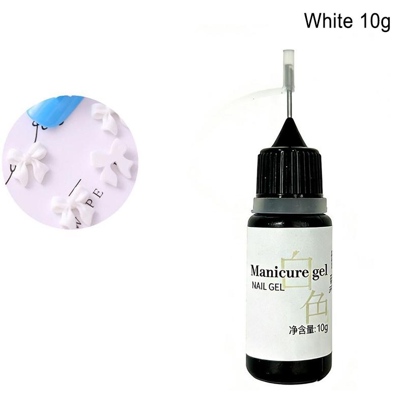 Nail Art Mold Glue Non-Toxic Gentle  1Pcs 10g for Home Manicure Salon DIY Nail Art Creation