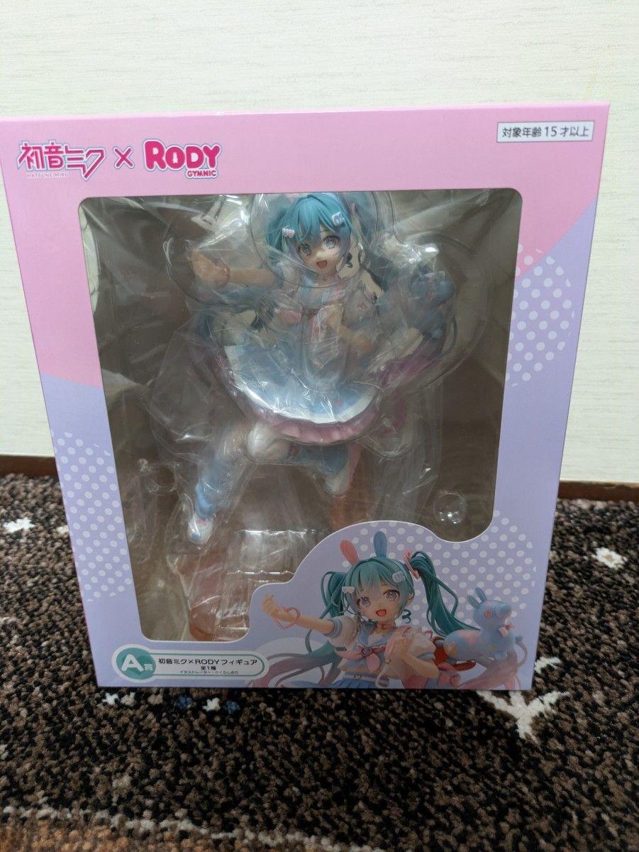 TAITO Kuji Хацунэ Мику x RODY Призовая фигурка Прибл.. 7,1 дюйма 18 см Япония
