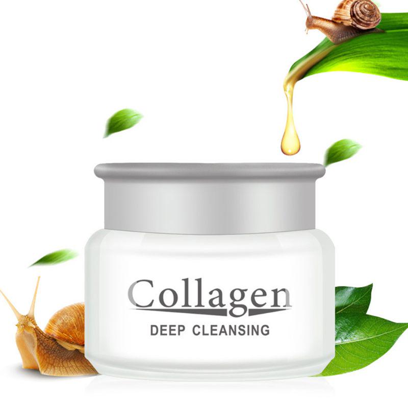 Collagen Face Cream Skin Moisturizing Anti-aging Whitening Protective Film Face Cream Skin Care
