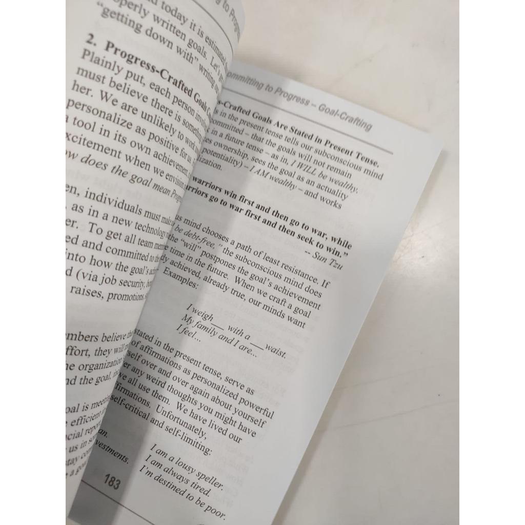 Die Fortschritts-Herausforderung Taschenbuch von Dean Lindsay "Arbeiten und Gewinnen" Buch JL186143732272