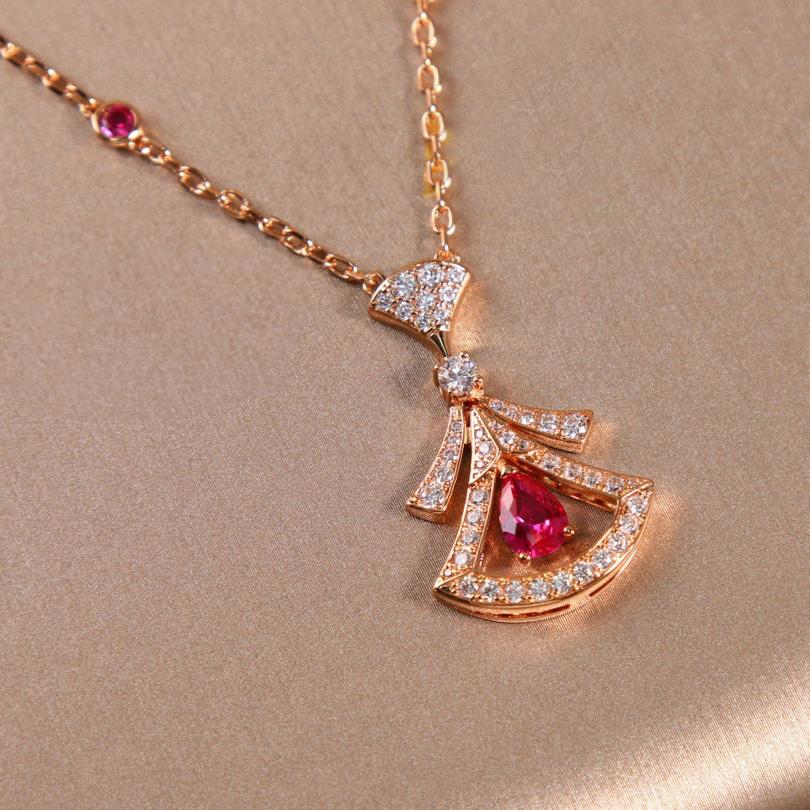 2024 New Hot Brand Vintage Women's Earrings Luxury Jewelry Set for Women Designer Pendant Pure 925 Sterling Silver Fan Necklace