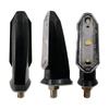 Motorcycle LED E13 Mark Turn Signals Indicator Flashing Light Blinker Universal for all M10 Bolt for Honda/Kawasaki/Yamaha