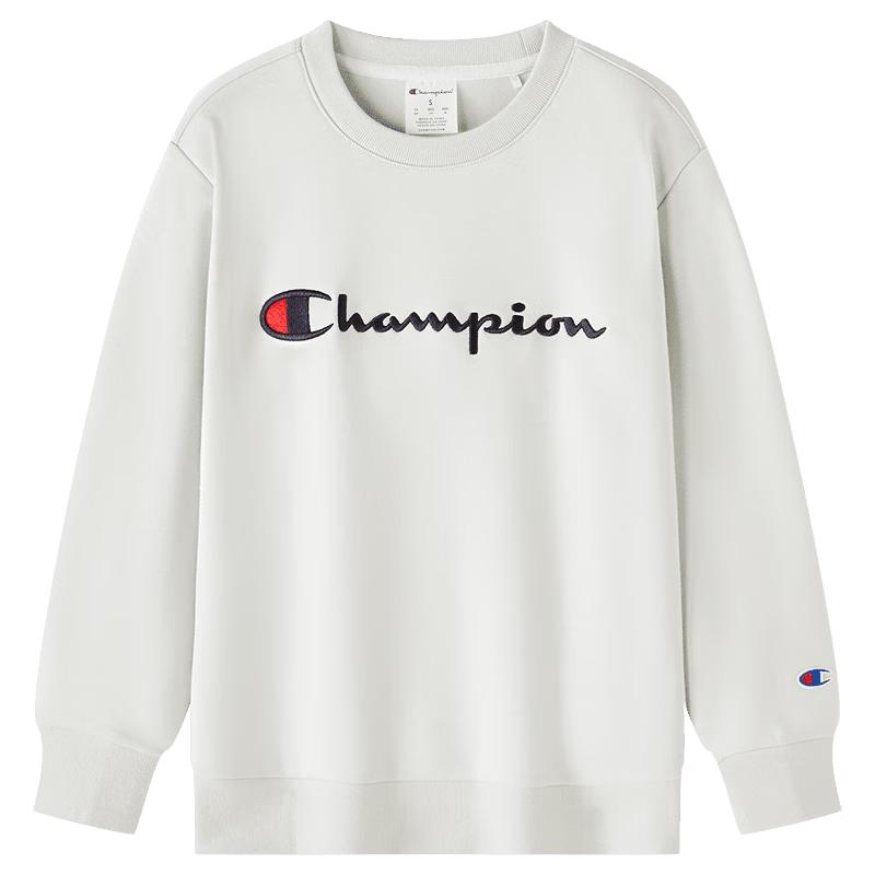 Champion Kids' Classic Logo Embroidered Fleece Crewneck Sweatshirt
