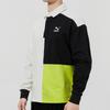 Puma Retro Colorblock Long Sleeve Polo Shirt Men Tops Off-White 534680-93