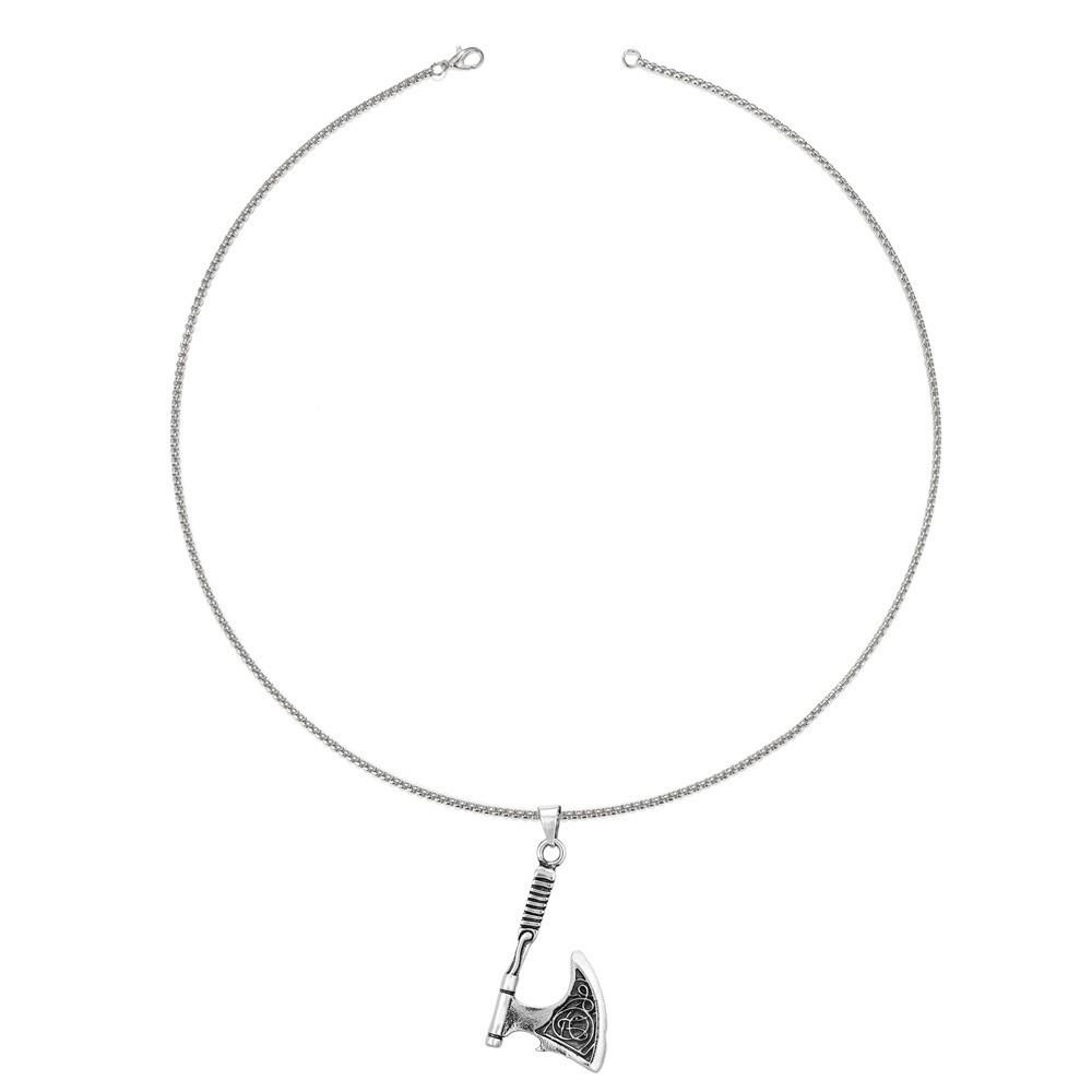 Jewelry Viking Ax Pendant Retro Trendy Men's Chain