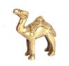 Original Brass Traditional Camel Showpiece, Camel Statue, Gold, Size - Standard