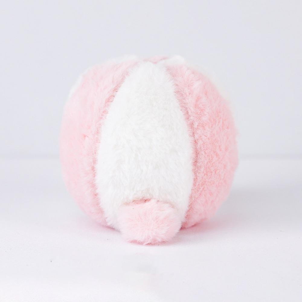 Fluffy Rabbit Calming Ball Simulated Rabbit Buttocks Plush Rabbit Chewing Ball Playing