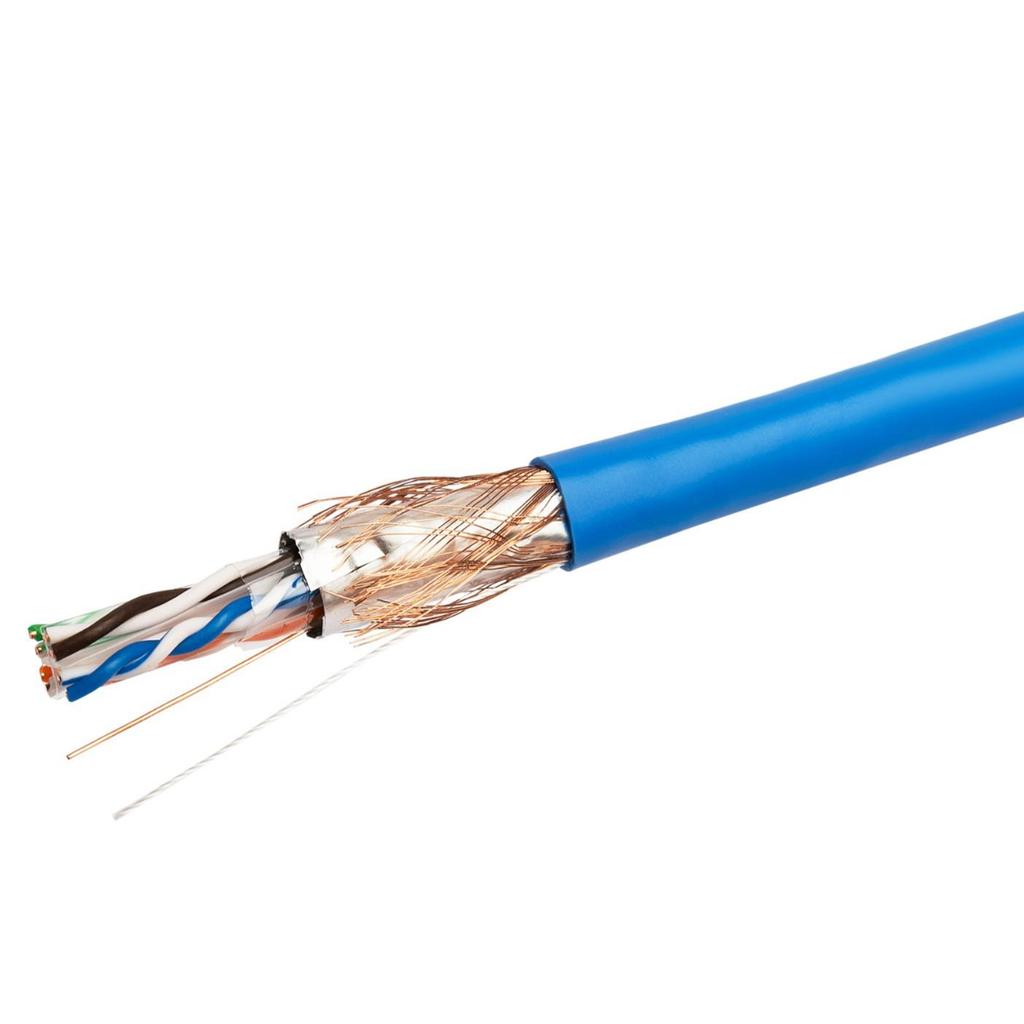 Cat5e 0,5 m Twisted Pair Netzwerkkabel, 64-adriges Geflecht