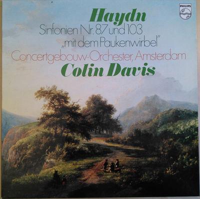 LP Record CONCERTGEBOUW ORCHESTRA AMSTERDAM  Haydn Sinfonien Nr. 87 Und 103 Mit 9500303 PHILIPS 1977 Germany Classical Used