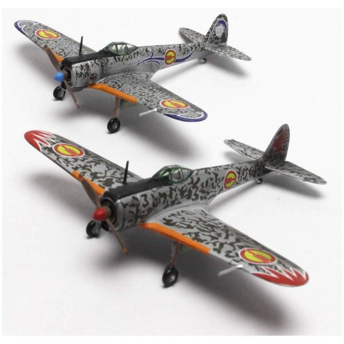 Platz Wild Wings of the Kotobuki Squadron Hayabusa Type 1 Kirie & Emma Specifications 1/144 Scale Plastic Model Kit KHK144-H1 Unpainted