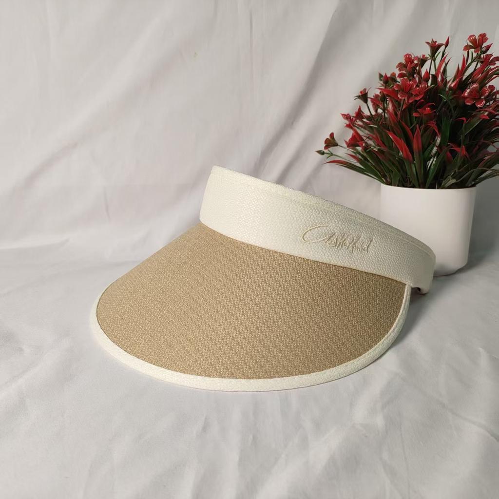 Xiaoxiangfeng empty top sun protection hat women's summer UV protection sun hat large brim foldable sun hat