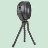 Handheld Stroller Fan Battery Operated 360 Degree Rotating Flexible Tripod Clip On Fan 2600mAh