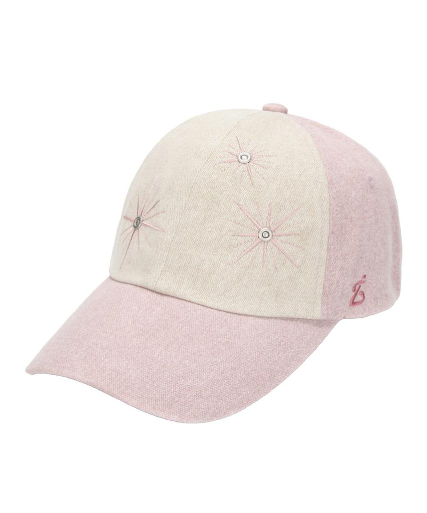 Beullaegsaenjeu Star Embroidery Rivet Pigment Ball Cap (3 Colors)