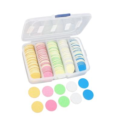 200 Pièces Disques de Papier de Verre pour Lime à Pieds pour Rémoveur de Callosités 25mm Réutilisables Remplaçables Disques Tampons à Ongles