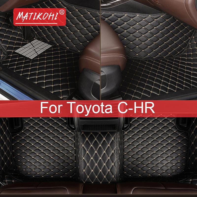 

Автомобильные коврики MATIKOHI для Toyota C-HR 2016-2022 лет, аксессуары для ног, авто