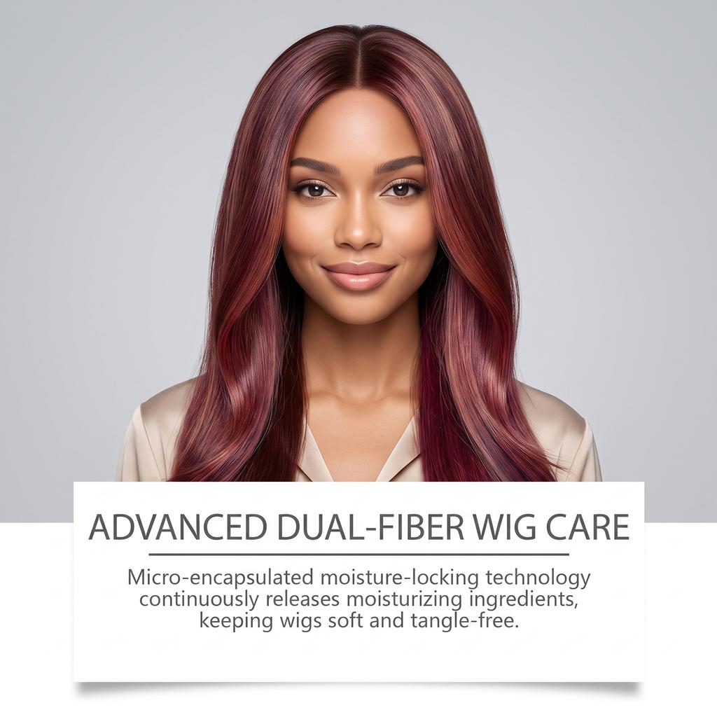 Wig Hair Care Spray Mild Formula Moisturizes Hair Smooth Color Protection Fragrance Convenient Travel