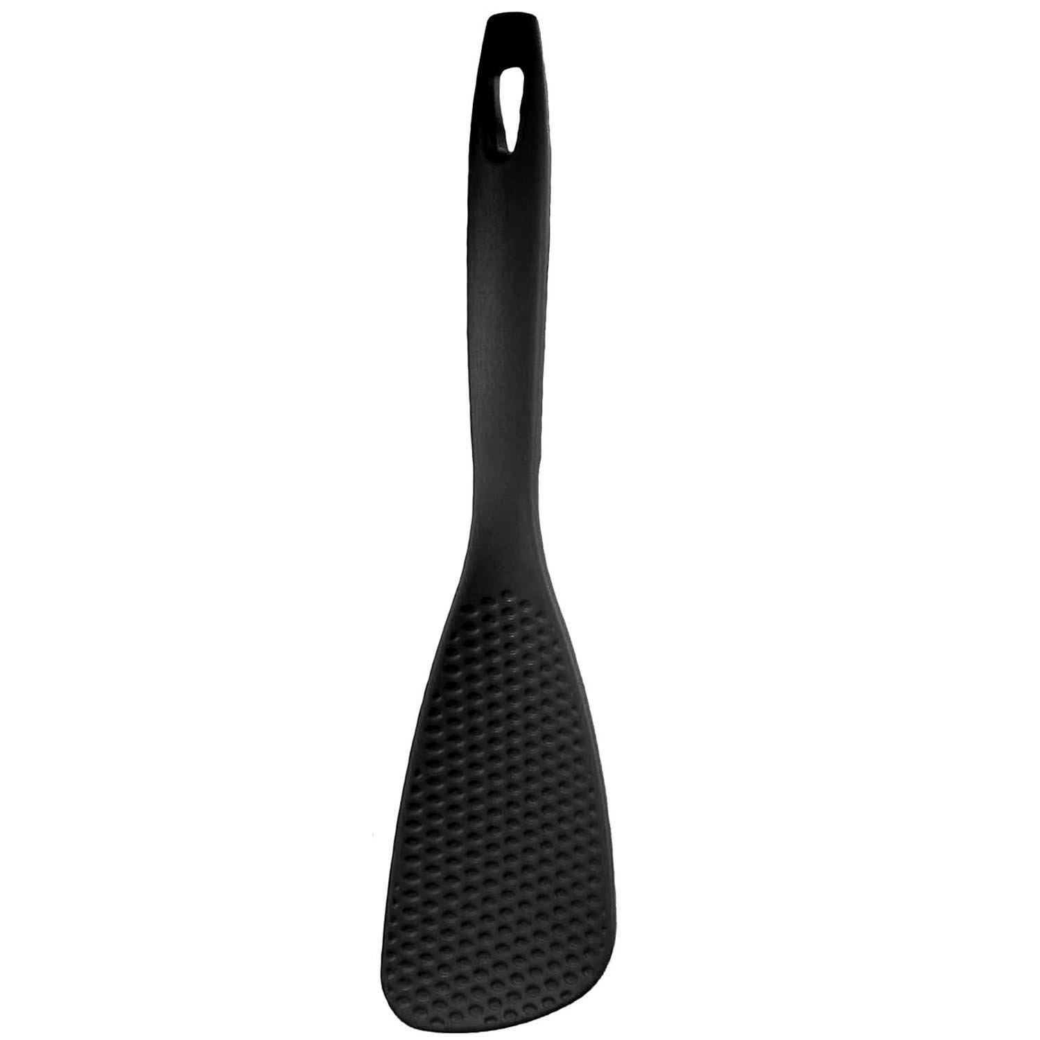 

Nagao Mini Kitchen 66 Made in Japan Tsubame-Sanjo Spatula, Black, 23cm, Nylon,