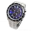 Citizen Men's UNITE with BLUE Limited Edition Watch, Silver, Blue, CB5874-81L, Light-Powered Eco-Drive, Radio-Controlled, Waterproof