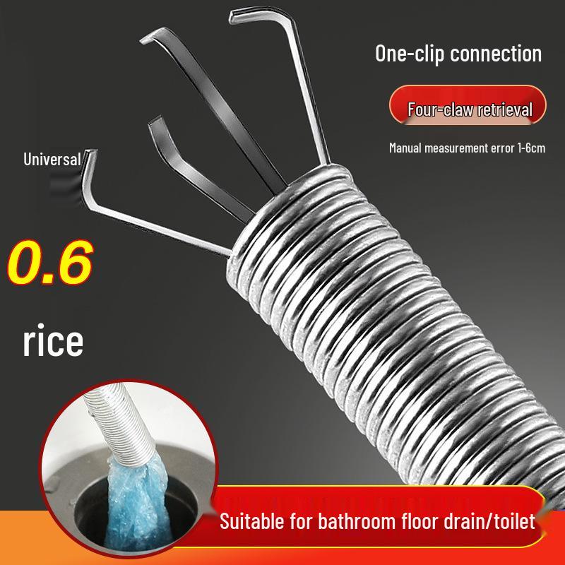 

Sewer Dredging Claw Tool for Toilets and Drains