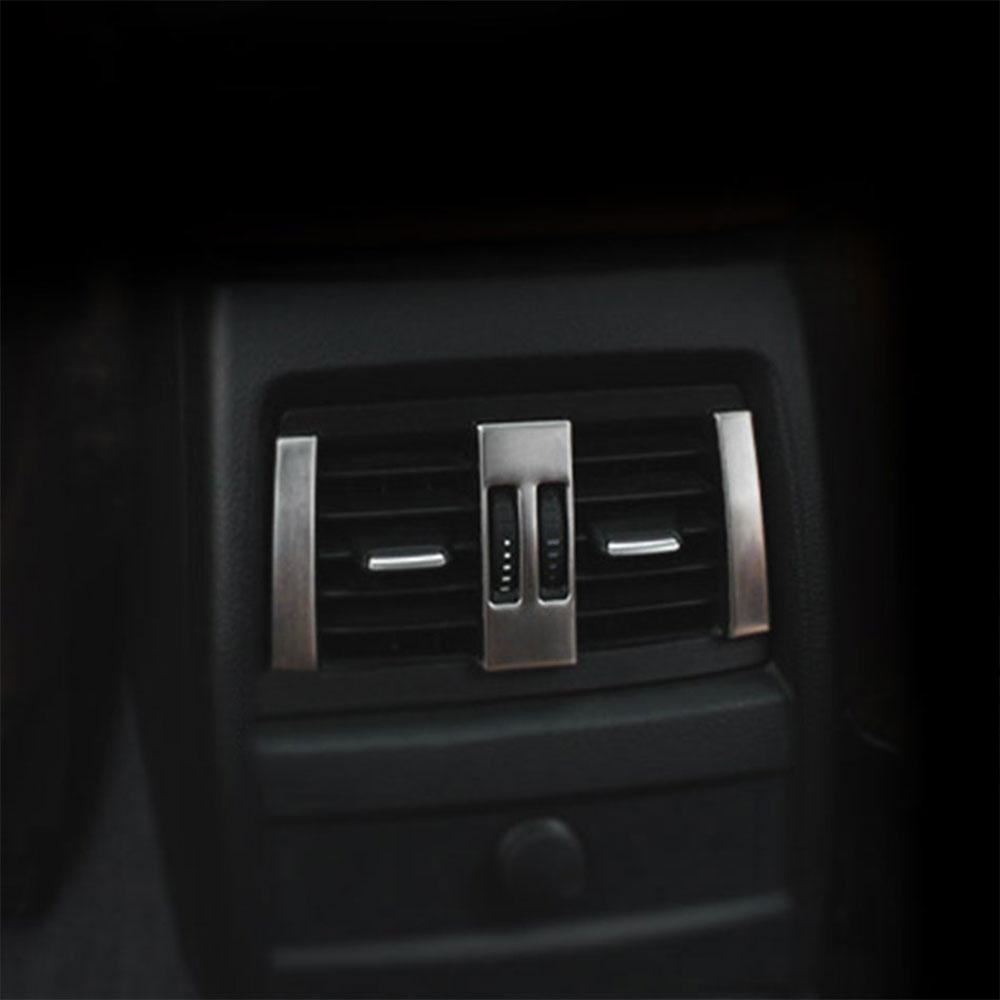 For BMW 3 Series F30 F32 2013 - 2018 Rear Air Conditioning AC Vent Grill Outlet Trim Decoration Sticker Interior Accessories
