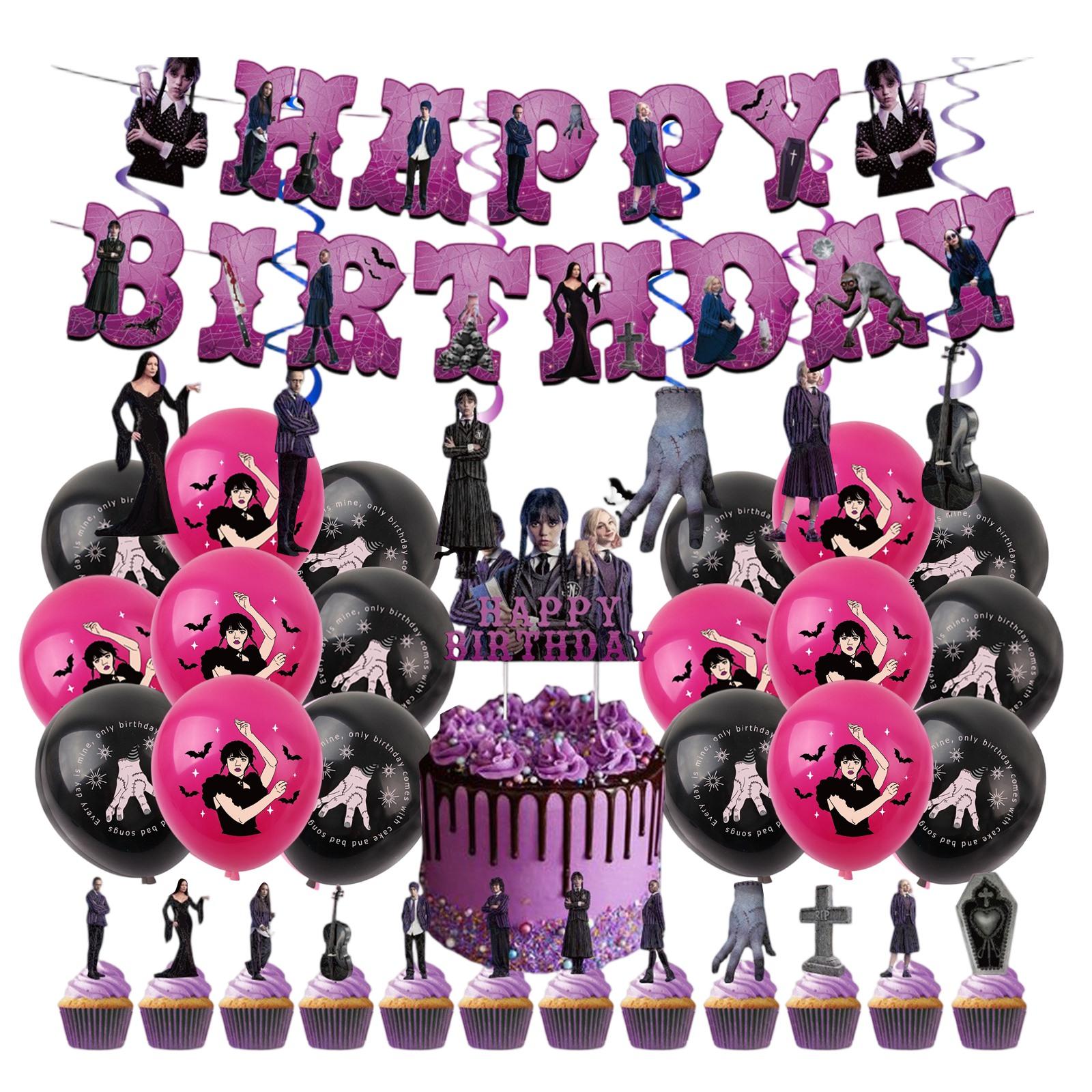 

Предметы для украшения тематической вечеринки, Хэллоуинские элементы ужаса, Баннер для торта, Спиральный флаг. One Size