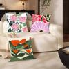 Flower Plants Pillow Case Fashion Square Pillowcase Bedroom Sofa Room Ins Decoration Leisure