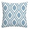 Blue and White Geometric Diamond Pillowcase Office Living Room Home Pillowcase Car Ornaments