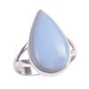 Natürlicher Owyhee Opal Edelstein 925 Sterling Silber Schmuck Ring S.7.5 p7r87