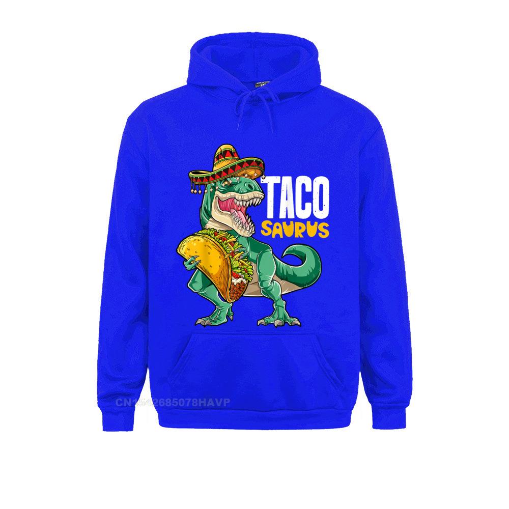 Tacosaurus Taco Cinco De Mayo Kids Boys Dinosaur T Rex Cute Fitness Tight Sweatshirts Long Sleeve Hoodies For Unisex Hoods Autumn
