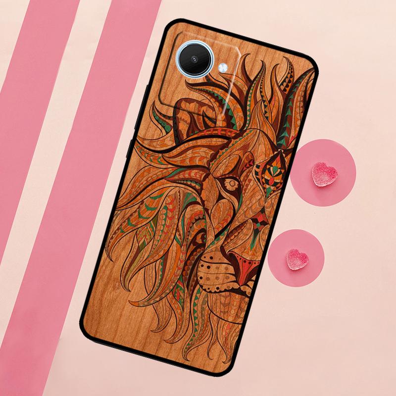 

Wood Pattern For Realme C67 C75 C63 C61 C71 C55 C51 C65 C53 10 11 12 13 14 15 Pro Plus GT6 GT7 Pro Case Realme C65 4G