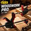 Heavy Duty Quick F Clamp Woodworking Bar Clamp One Hand Trigger Type Wood Fixing Clip Multifunctional Carpenter Hand Tool