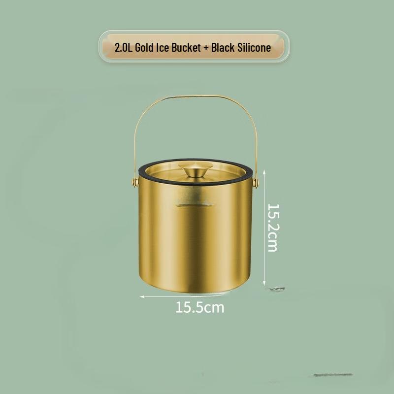 Stainless Steel Insulated Wine Ice Bucket