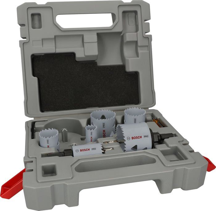 Coffret de scies trépans - Bosch - PRO Multi - 12 pièces - Ø 22 à 64 mm - Profondeur de coupe 44 mm