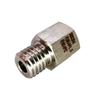 Stainless Steel 304 Threaded Conversion Fitting: Female M14x1.5 To Male M14x2, Metric Reducing (0981)