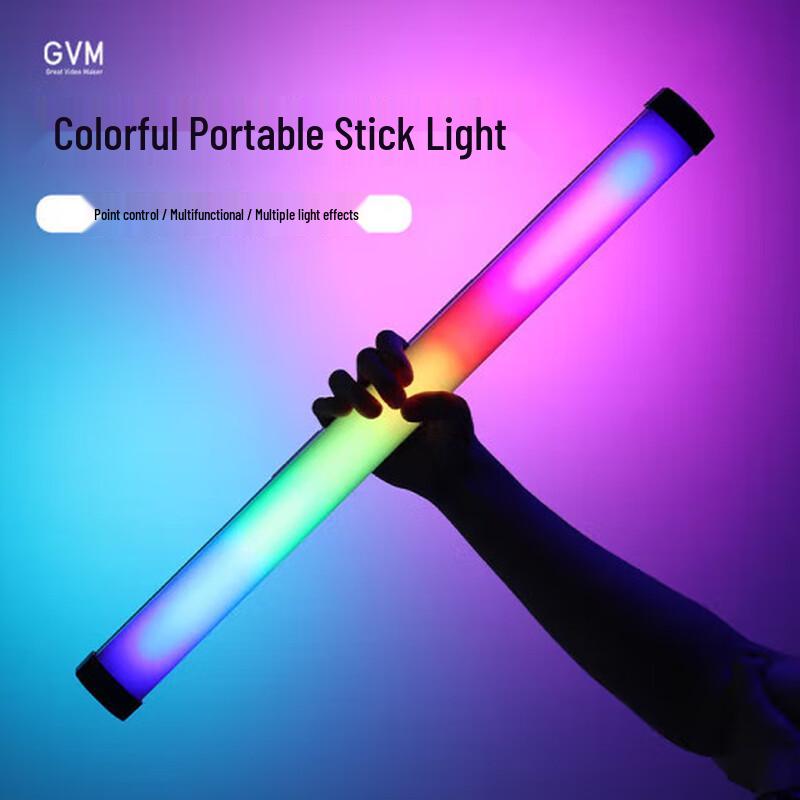 GVM RGB LED Handheld Video Tube Light Stick
