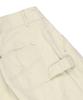 XTONZ Xp291 Pile Side Shirred Wide Cotton Pants (Cream)