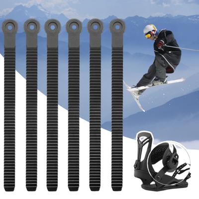 Snowboard Ayak Bileği Merdiven Kayışı Bağlama Yedek Sağlam Evrensel Basit Kurulum Ayak Bileği Kayışı Snowboard Bağlama Parçaları