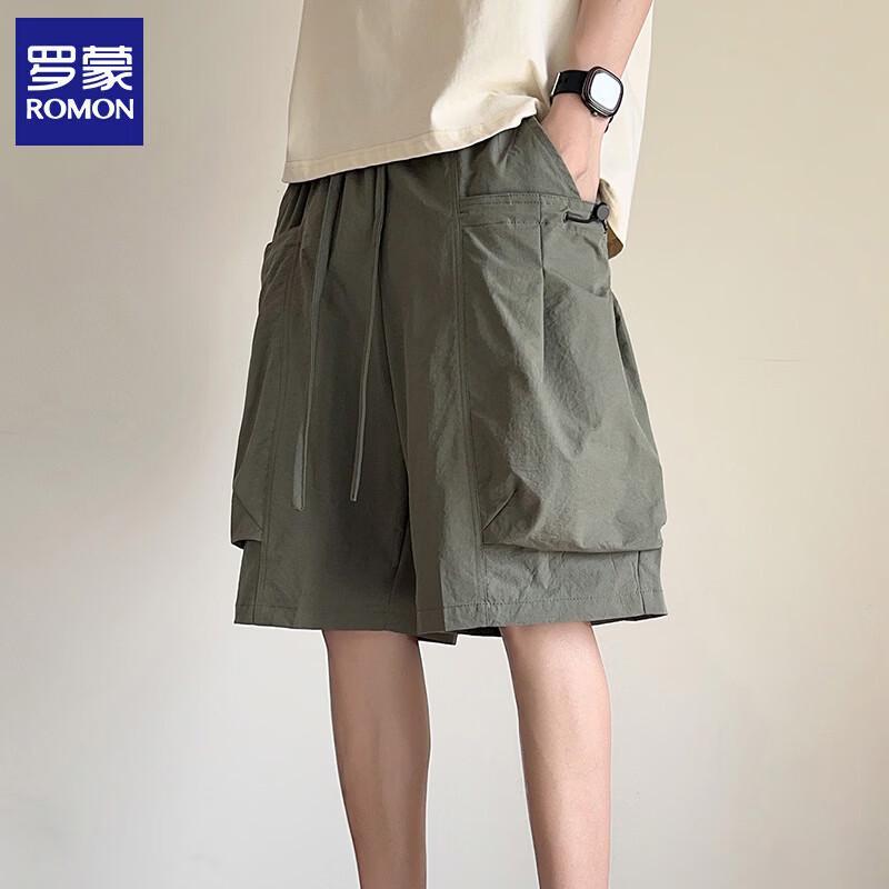 Men s Plus Size American Workwear Breathable Shorts 4XL