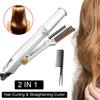 Hair Curler 3 In 1 Rotating Brush Hot Air Styler Comb Curling Iron Straightener Curler Styler 3 In 1 Multi Hairdressing Brush