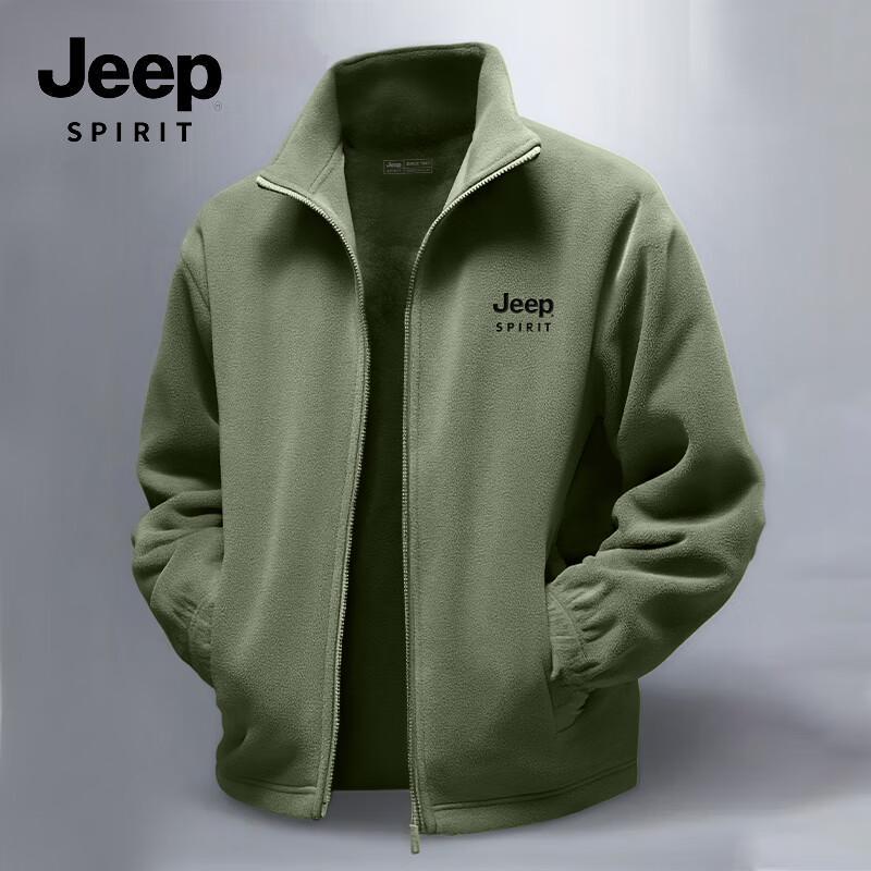 

Чоловіча флісова куртка JEEP SPIRIT зі стійкою коміром XL