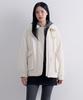 Musinsa Standard Woman Women'S Faux Shearling Collar Padded Jacket [Cream/Cream]