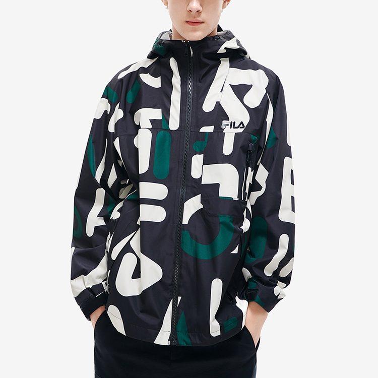 Fila Jackets Men's Black Hooded Moderate Other F11M219707FZA