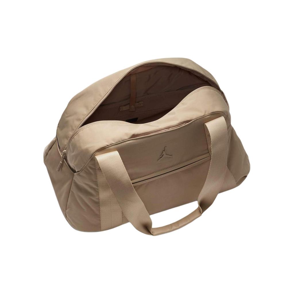 Jordan Alpha Dual Zipper Large Capacity Nylon Travel Bag Unisex Travel Bag Medium-Brown HF7292-245
