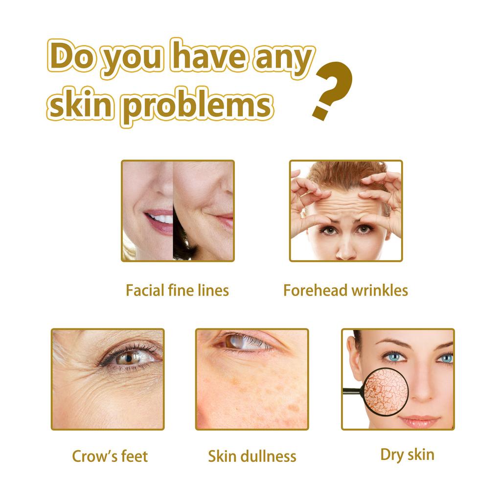 120ml Face Serum Anti Aging Ginseng Essence Nicotinamide Facial Lifting Collagen Essence Skin Care Whitening Serum