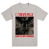 CONVERGE Love Is Not Enough T-shirt de groupe Coton T-shirt Graphique Hommes Femmes Été Streetwear