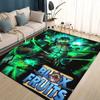 3D B-Blox Fruit 27 Style New Cartoon Carpet Rug for Living Room Bedroom Home Sofa Decoration,Kids Play Non-slip Floor Mat