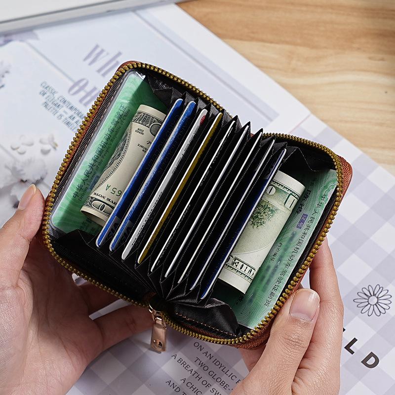 New ID card bag for women, small and exquisite, high-end Qiandongge driver's license two-in-one large-capacity multi-card holder