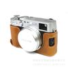 Fuji X100V Leather Camera Half Case - Mirrorless Protector Bag